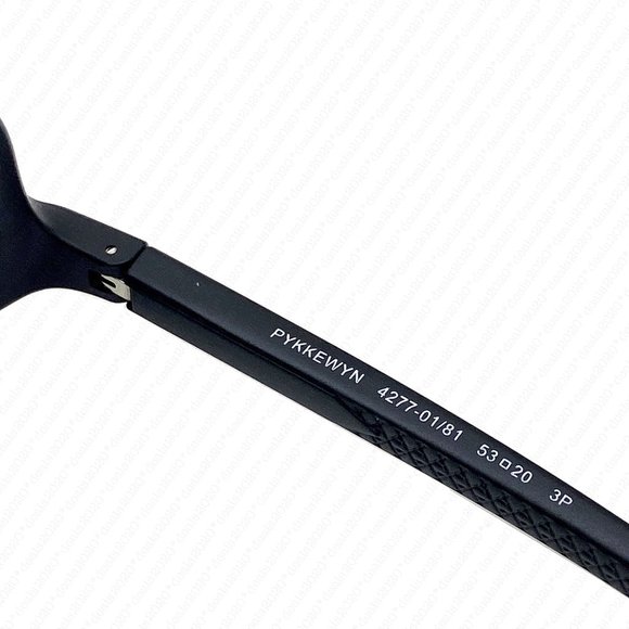 Arnette Pykkewin AN4277 01/81 53mm Matte Black Polarized Sunglasses - Picture 9 of 10